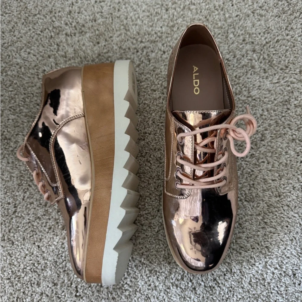 Aldo Vellezzo Platform Oxfords - Picture 2 of 3